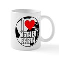 thumbnail image 1 of CafePress - I Heart Mother Earth Mug - 11 oz Ceramic Mug - Novelty Coffee Tea Cup, 1 of 4