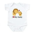 thumbnail image 1 of CafePress - I Heart My Daddy Infant Bodysuit - Baby Light Bodysuit, Size Newborn - 24 Months, 1 of 4