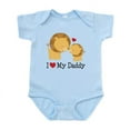 thumbnail image 1 of CafePress - I Heart My Daddy Infant Bodysuit - Baby Light Bodysuit, Size Newborn - 24 Months, 1 of 4
