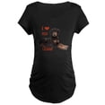 thumbnail image 1 of CafePress - I Heart My Doberman Maternity Dark T Shirt - Maternity Dark T-Shirt, 1 of 3