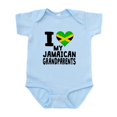thumbnail image 1 of CafePress - I Heart My Jamaican Grandparents Body Suit - Baby Light Bodysuit, Size Newborn - 24 Months, 1 of 4