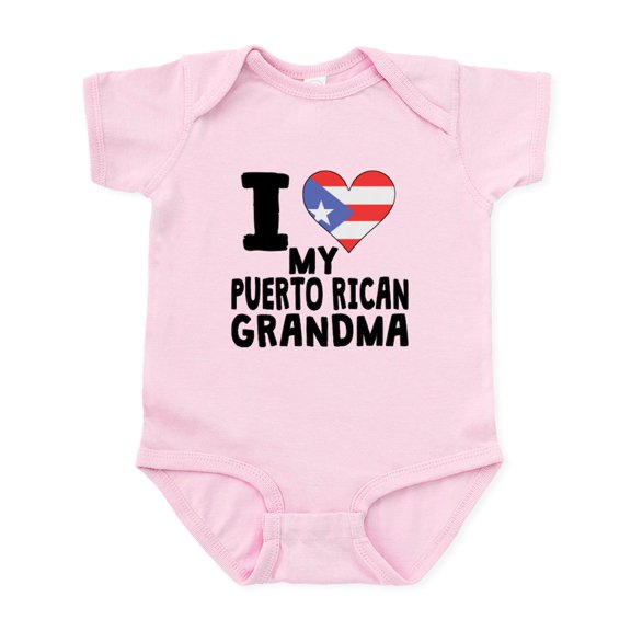 CafePress - I Heart My Puerto Rican Grandma Body Suit - Baby Light Bodysuit