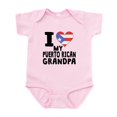 thumbnail image 1 of CafePress - I Heart My Puerto Rican Grandpa Body Suit - Baby Light Bodysuit, Size Newborn - 24 Months, 1 of 4
