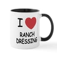 thumbnail image 1 of CafePress - I Heart Ranch Dressing Mug - 11 oz Ceramic Mug - Novelty Coffee Tea Cup, 1 of 4
