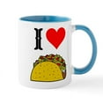 thumbnail image 1 of CafePress - I Heart Taco Mug - 11 oz Ceramic Mug - Novelty Coffee Tea Cup, 1 of 4