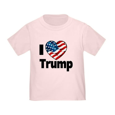 CafePress - I Heart Trump T Shirt - Cute Toddler T-Shirt, 100% Cotton