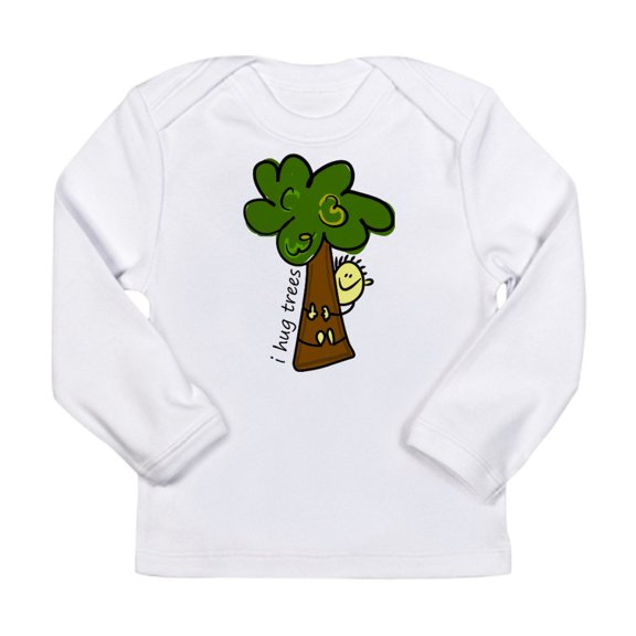 CafePress - I Hug Trees Long Sleeve Infant T Shirt - Long Sleeve Infant T-Shirt