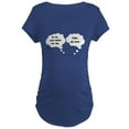 thumbnail image 1 of CafePress - I JUST KICKED MOM...TWINS Maternity T Shirt - Maternity Dark T-Shirt, 1 of 3