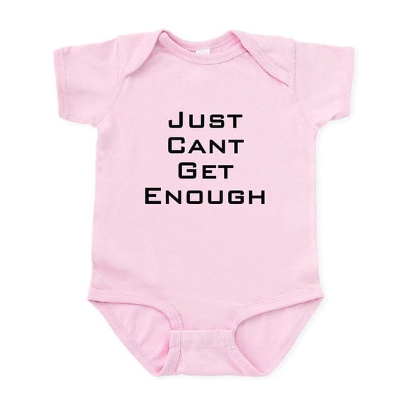 CafePress - I Just Can't Get Enough Infant Bodysuit - Baby Light Bodysuit, Size Newborn - 24 Months