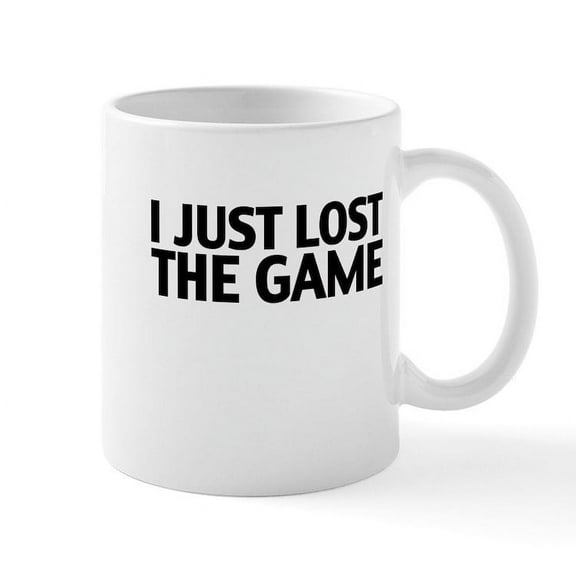 CafePress - I Just Lost The Game Mug - 11 oz Ceramic Mug - Novelty Coffee Tea Cup