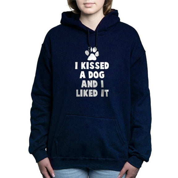 CafePress - I Kissed A Dog And I Lik - Pullover Hoodie, Classic & Comfortable Hooded Sweatshirt