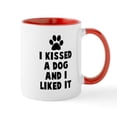 thumbnail image 1 of CafePress - I Kissed A Dog And I Liked It - 11 oz Ceramic Mug - Novelty Coffee Tea Cup, 1 of 4