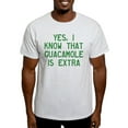 thumbnail image 1 of CafePress - I Know Guacamole Is Extra Light T Shirt - Men's Classic Graphic T-Shirt, 1 of 4