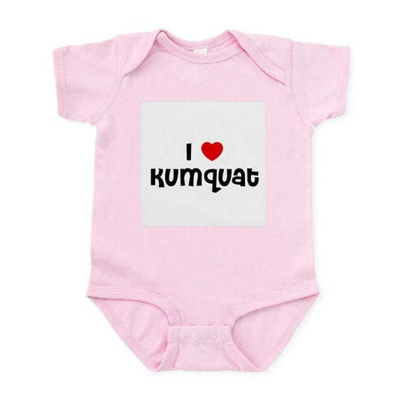CafePress - I * Kumquat Infant Creeper - Baby Light Bodysuit, Size Newborn - 24 Months