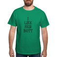 thumbnail image 1 of CafePress - I LIKE HER BUTT T Shirt - Men's Classic Graphic Cotton T-Shirt, 1 of 4