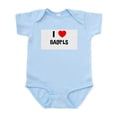 thumbnail image 1 of CafePress - I LOVE BAGELS Infant Creeper - Baby Light Bodysuit, Size Newborn - 24 Months, 1 of 4