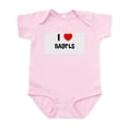 thumbnail image 1 of CafePress - I LOVE BAGELS Infant Creeper - Baby Light Bodysuit, Size Newborn - 24 Months, 1 of 4