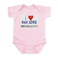 thumbnail image 1 of CafePress - I LOVE MAH JONG Infant Bodysuit - Baby Light Bodysuit, Size Newborn - 24 Months, 1 of 4