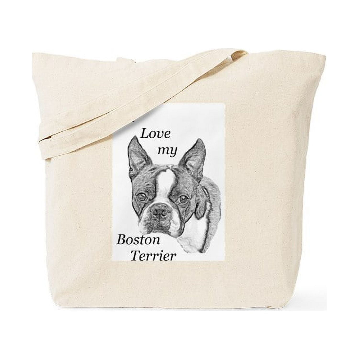 Xmas Boston Terrier Santa Hat funny dog gift for dog lover terrier owner  boston terrier cute puppy Tote Bag by PetFriendly | Society6
