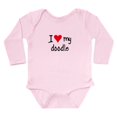 thumbnail image 1 of CafePress - I LOVE MY Doodle Infant Bodysuit Body Suit - Long Sleeve Cotton Baby Bodysuit, 1 of 4