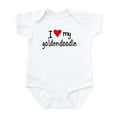 thumbnail image 1 of CafePress - I LOVE MY Goldendoodle Infant Bodysuit - Baby Light Bodysuit, Size Newborn - 24 Months, 1 of 4