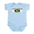 thumbnail image 1 of CafePress - I LOVE MY JAMAICAN DAD Infant Bodysuit - Baby Light Bodysuit, Size Newborn - 24 Months, 1 of 4