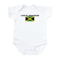 thumbnail image 1 of CafePress - I LOVE MY JAMAICAN DAD Infant Bodysuit - Baby Light Bodysuit, Size Newborn - 24 Months, 1 of 4