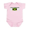 thumbnail image 1 of CafePress - I LOVE MY JAMAICAN DAD Infant Bodysuit - Baby Light Bodysuit, Size Newborn - 24 Months, 1 of 4