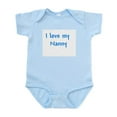 thumbnail image 1 of CafePress - I LOVE MY NANNY 301 Infant Creeper - Baby Light Bodysuit, Size Newborn - 24 Months, 1 of 4