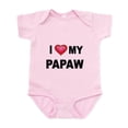 thumbnail image 1 of CafePress - I LOVE MY PAPAW 2 Body Suit - Baby Light Bodysuit, Size Newborn - 24 Months, 1 of 4