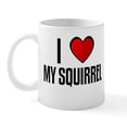thumbnail image 1 of CafePress - I LOVE MY SQUIRREL Mug - 11 oz Ceramic Mug - Novelty Coffee Tea Cup, 1 of 3