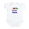 thumbnail image 1 of CafePress - I LOVE MY UNCLE CHRIS Infant Bodysuit - Baby Light Bodysuit, Size Newborn - 24 Months, 1 of 4