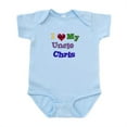 thumbnail image 1 of CafePress - I LOVE MY UNCLE CHRIS Infant Bodysuit - Baby Light Bodysuit, Size Newborn - 24 Months, 1 of 4