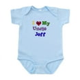 thumbnail image 1 of CafePress - I LOVE MY UNCLE JEFF Infant Bodysuit - Baby Light Bodysuit, Size Newborn - 24 Months, 1 of 4