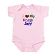 thumbnail image 1 of CafePress - I LOVE MY UNCLE JEFF Infant Bodysuit - Baby Light Bodysuit, Size Newborn - 24 Months, 1 of 4
