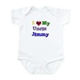 thumbnail image 1 of CafePress - I LOVE MY UNCLE JIMMY Infant Bodysuit - Baby Light Bodysuit, Size Newborn - 24 Months, 1 of 4