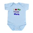 thumbnail image 1 of CafePress - I LOVE MY UNCLE MARK Infant Bodysuit - Baby Light Bodysuit, Size Newborn - 24 Months, 1 of 4