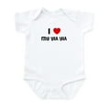 thumbnail image 1 of CafePress - I LOVE MY YIA YIA Infant Creeper - Baby Light Bodysuit, Size Newborn - 24 Months, 1 of 4
