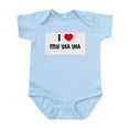 thumbnail image 1 of CafePress - I LOVE MY YIA YIA Infant Creeper - Baby Light Bodysuit, Size Newborn - 24 Months, 1 of 4