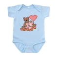 thumbnail image 1 of CafePress - I LOVE Nonna CUTE Bear Infant Bodysuit - Baby Light Bodysuit, Size Newborn - 24 Months, 1 of 4