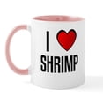 thumbnail image 1 of CafePress - I LOVE SHRIMP Mug - 11 oz Ceramic Mug - Novelty Coffee Tea Cup, 1 of 3