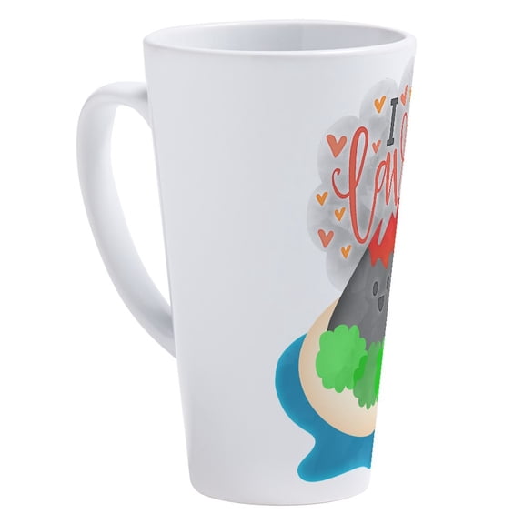 CafePress - I Lava You - 17 Oz White Ceramic Latte Mug