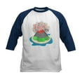 thumbnail image 1 of CafePress - I Lava You Baseball Jersey - Kids Cotton Baseball Jersey, 3/4 Sleeve Shirt, 1 of 4