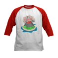 thumbnail image 1 of CafePress - I Lava You Baseball Jersey - Kids Cotton Baseball Jersey, 3/4 Sleeve Shirt, 1 of 4
