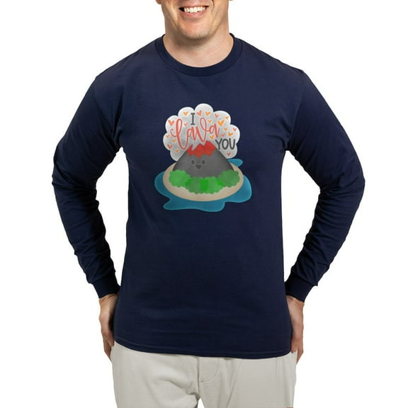 CafePress - I Lava You Long Sleeve T Shirt - Long Sleeve Dark T-Shirt