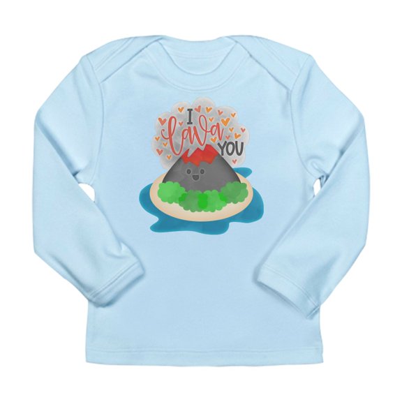 CafePress - I Lava You Long Sleeve T Shirt - Long Sleeve Infant T-Shirt