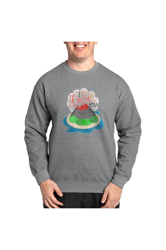 - I Lava You Sweatshirt - Crew Neck Sweatshirt
