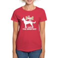 thumbnail image 1 of CafePress - I Let The Dogs Out Women's Classic T Shirt - Women's Traditional Fit Dark T-Shirt, 1 of 4