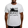 thumbnail image 1 of CafePress - I Like Big Boats Light T Shirt - Men's Classic Graphic T-Shirt, 1 of 4