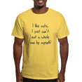 thumbnail image 1 of CafePress - I Like Cats I Just Can't Eat Light T Shirt - Men's Classic Graphic T-Shirt, 1 of 4